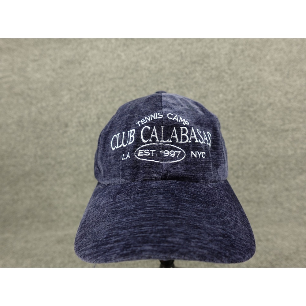 Anthropologie Club Calabasas Baseball Cap Women OS Navy Blue New Tennis Camp Hat